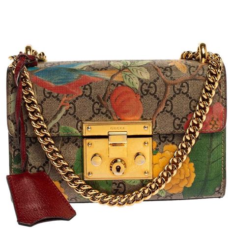 gucci tian small gg shoulder bag|Gucci GG Supreme Tian Small Padlock Shoulder Bag .